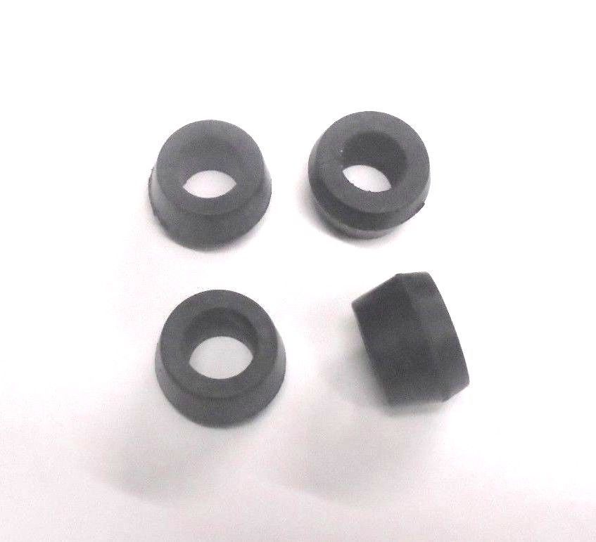 FRONT LOWER DAMPER BUSHES x4 (Jaguar E Type) (Ser 1,2,3) (1961- 74) 