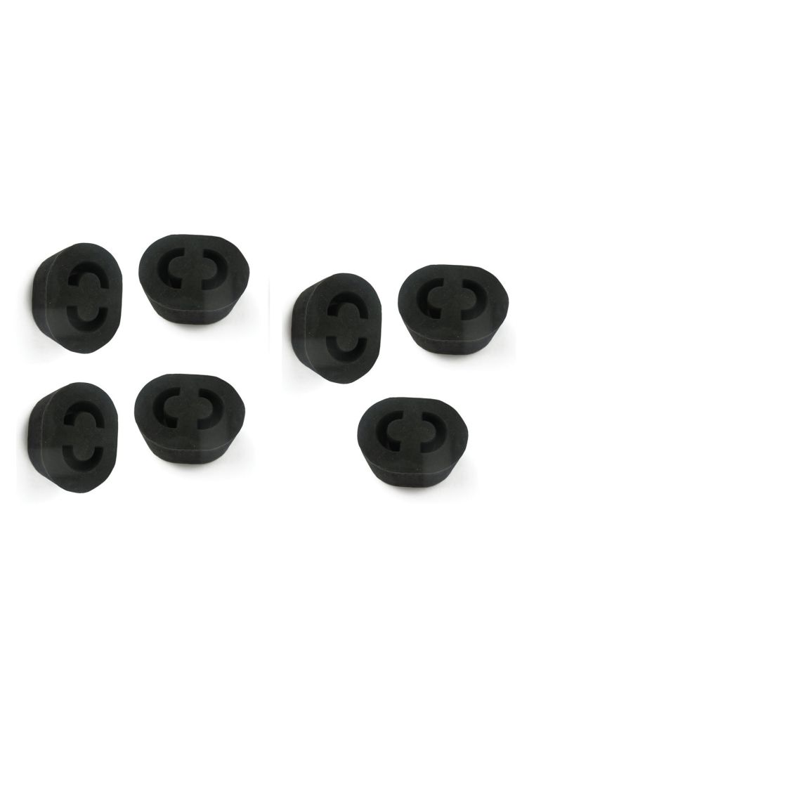 RUBBER FLEXIBLE EXHAUST MOUNTS x7 (Triumph Dolomite Sprint) (2.0 Litre) (1972- 80) 