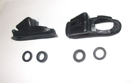 REAR BRAKE WHEEL CYLINDER REPAIR SEALS KITS x2 (Riley 2.6) (1957- 59)