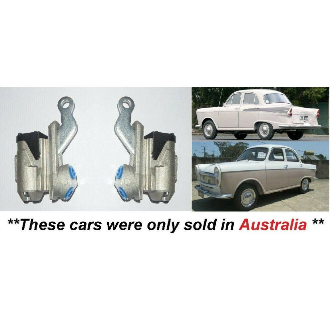 REAR BRAKE WHEEL CYLINDERS x2 (Austin Lancer & Morris Major) (1958- 65) 