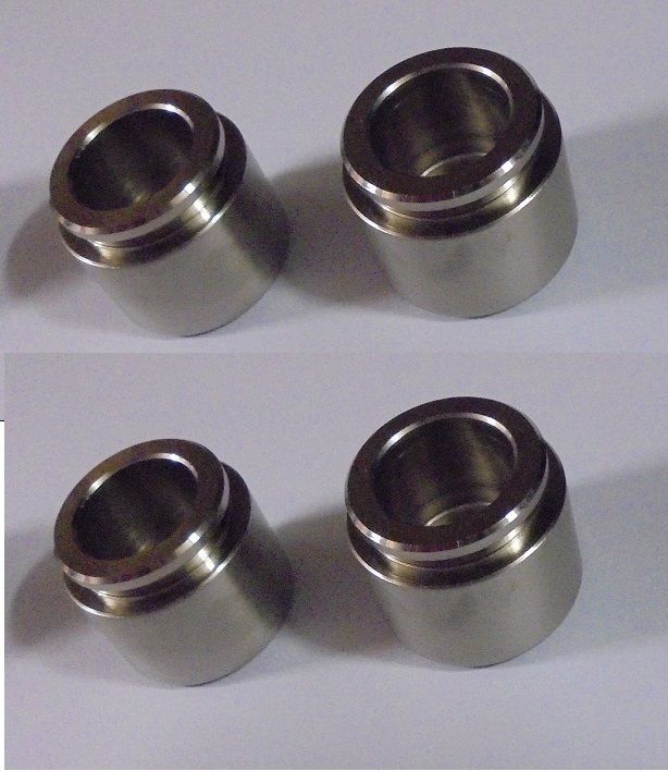 REAR BRAKE CALIPER PISTONS x4 (Lancia 2000 Saloon) (Sep 1970- 76)
