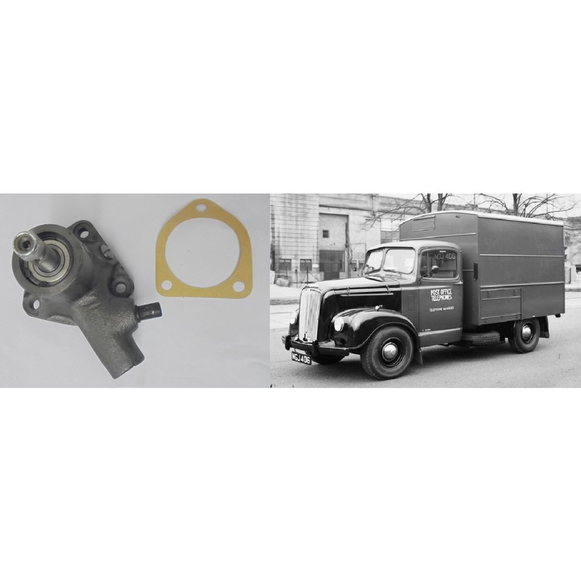 WATER PUMP (Morris LC Lorry) (**LC5 Only**) (2199cc Petrol) (1953- 60)   
