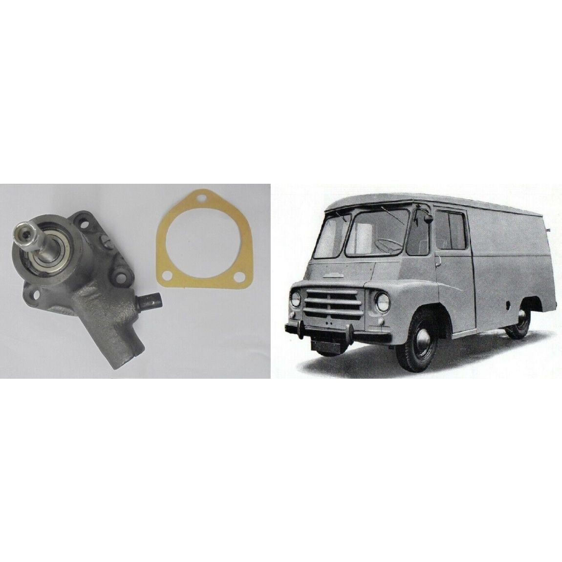 WATER PUMP (Morris LD Van) (LD, LD1, LD2, LD3, LD4, LD5) (2199cc Petrol) (1952- 67)  