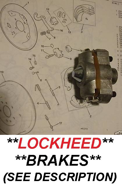 BRAKE ADJUSTER REAR x1 (Vauxhall Viva HB HC) (** Lockheed Brakes **) (1966- 79) 