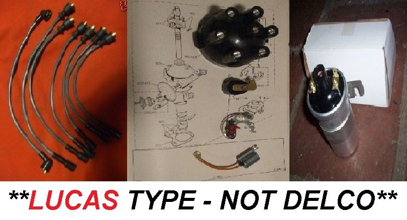 IGNITION KIT (Triumph Vitesse 2.0 Litre) (* LUCAS TYPE *) (1966- 71) 