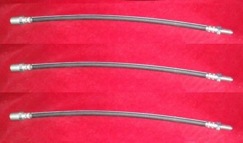 FRONT & REAR BRAKE HOSES x3 (Morris Minor) (Side Valve) (1948- 52) 