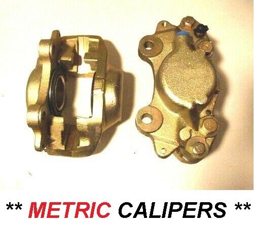 FRONT BRAKE CALIPERS x2 (Triumph TR6) (** METRIC **) (**From Jan 72- 76**) 