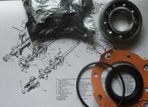 REAR WHEEL HUB BEARING KIT x1 (Austin A30 & A35) (1952- 68) 