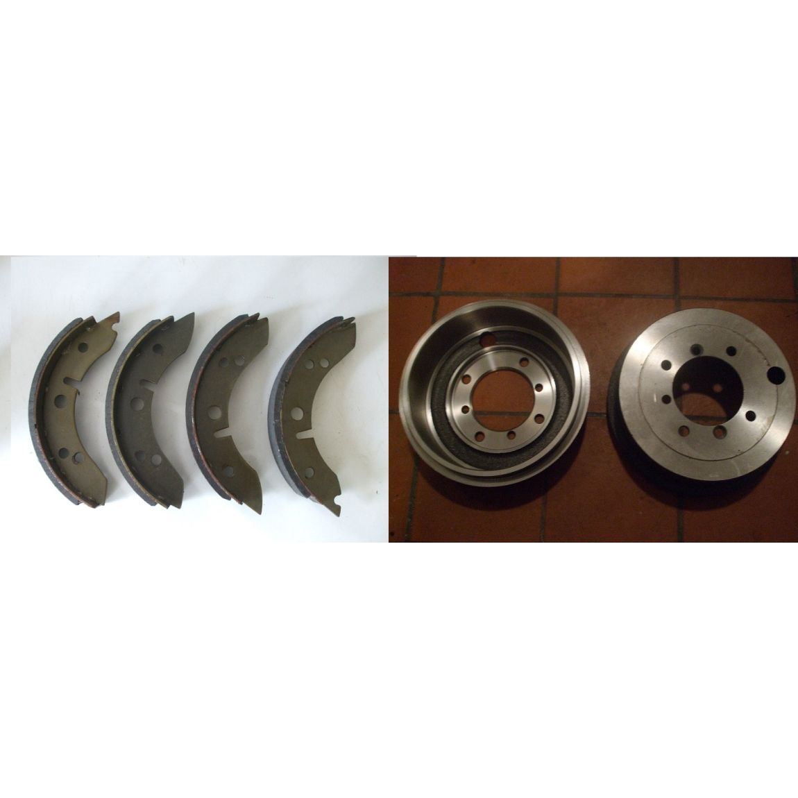 REAR BRAKE DRUMS & SHOES (Morris Minor) (1948- 71)