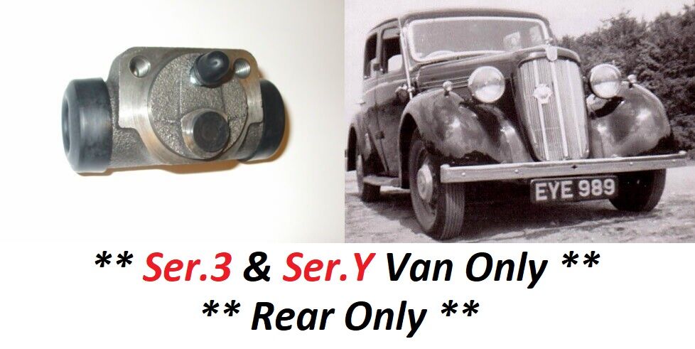 REAR BRAKE WHEEL CYLINDER x1 (Morris 12) (Ser.3 & Ser.Y) (1938- 52)
