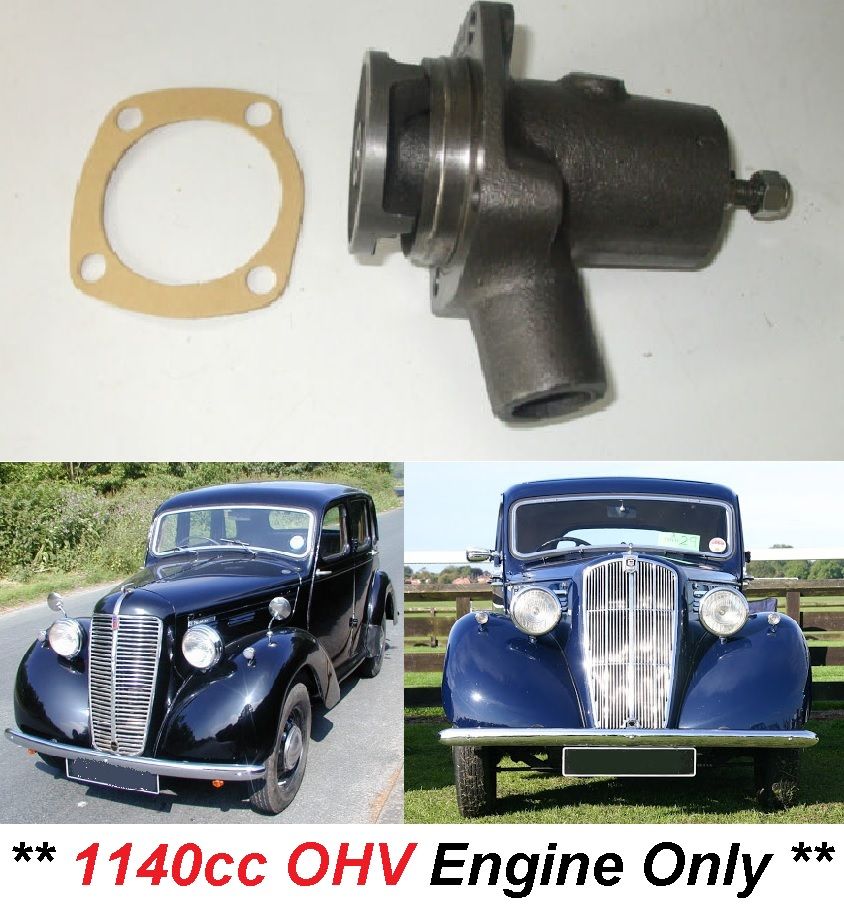 WATER PUMP (Morris 10, 10hp, Ten) (**Series M**) (**1140cc OHV***) (From 1939- 48) 