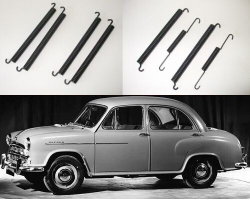 FRONT & REAR BRAKE SHOE SPRINGS x8 (Morris Oxford) (Ser. 2,3 & 4) (1954- 59)  