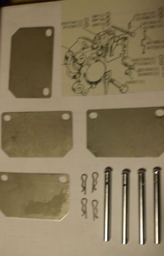 FRONT BRAKE PAD FITTING KIT - PINS & SHIMS (Austin Healey 3000) (1963- )