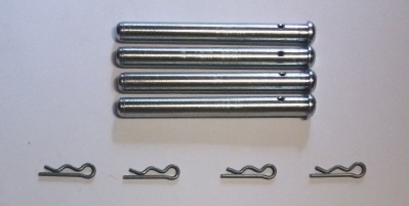 FRONT BRAKE PAD FITTING KIT - PINS (Ford Cortina Mk1) ( Lotus & GT) (**1963- Aug 65 Only**) 