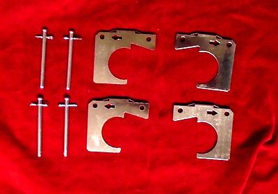 FRONT BRAKE PAD FITTING KIT - PINS & SHIMS (Ford Escort Mk1) (1100cc, 1300cc & 1300GT) (1968- 74)