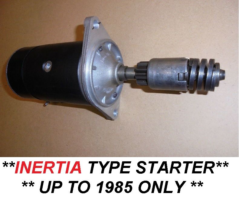 STARTER MOTOR (Reliant Robin Regal Rialto Kitten Fox) (1962- 85 Only) 