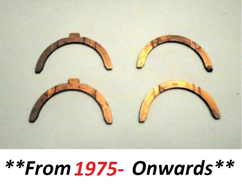 CRANKSHAFT THRUST WASHERS BEARINGS +005 (Reliant Robin Rialto Kitten Fox) (850cc) (**From 1975- 98**)   