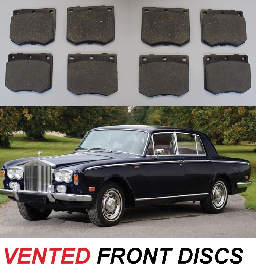 FRONT BRAKE PADS SET (Rolls Royce Silver Shadow) (From Feb 73- 80) 