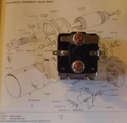 STARTER SOLENOID (Triumph Stag) (1970- 77)