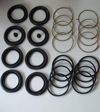FRONT BRAKE CALIPER REPAIR SEALS KITS x2 (Jaguar XJS) (1975- 1993)