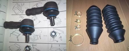 TRACK ROD ENDS & STEERING RACK GAITERS (Triumph Spitfire & GT6) (1962- 80) 