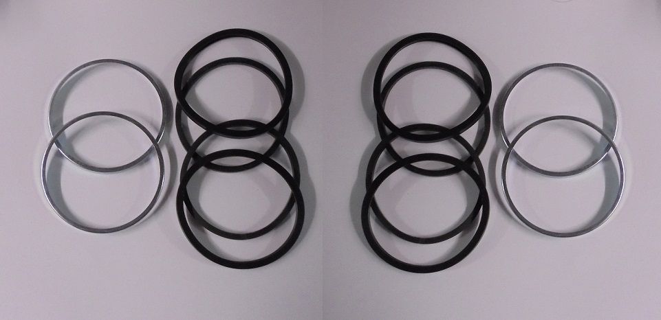 FRONT BRAKE CALIPER REPAIR SEALS KIT x2 (Triumph Stag) (1970- 77) 