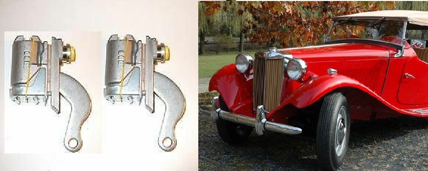 REAR BRAKE WHEEL CYLINDERS x2 (MG TD & TF) (1950- 55) 