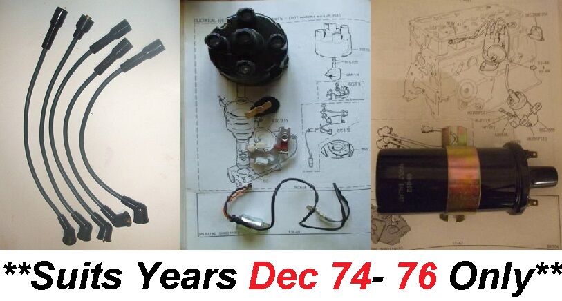 IGNITION KIT (Triumph Toledo) (1300 & 1500) (** From Dec 74- 76 **)