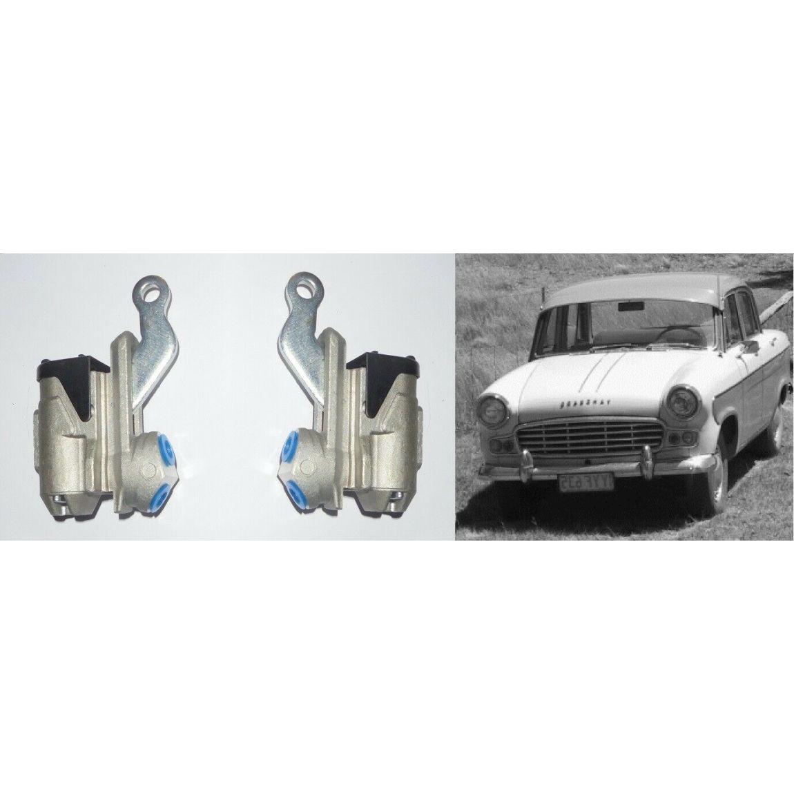 REAR BRAKE WHEEL CYLINDERS x2 (Standard Vanguard) (** Phase 3 **) (1955- 61) 