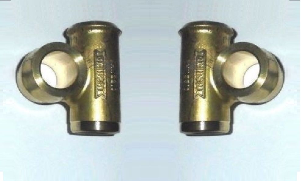 FRONT LOWER TRUNNIONS x2 (Triumph Herald & Vitesse) (Stanpart) (BARE) (1959- 71) 
