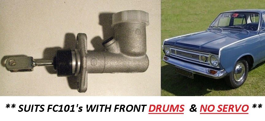 BRAKE MASTER CYLINDER x1 (Vauxhall Victor FC101) (** Front Drums **) (1964- 67)
